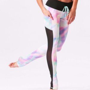 Popflex Draw the Line Mermaid Leggings Size 4